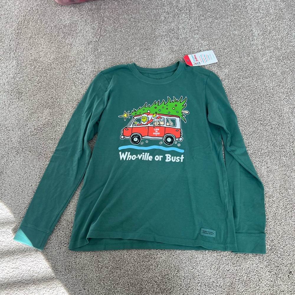 Grinch x life is good shirt